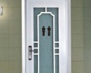 Modern Male Female Figures Wall Decal Door Sticker Modern Vinyl Wall Decals